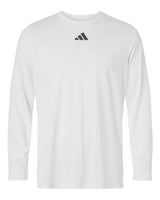 Adidas Men's Pregame Long Sleeve T-Shirt. AT104 - White/ Team Grey Four