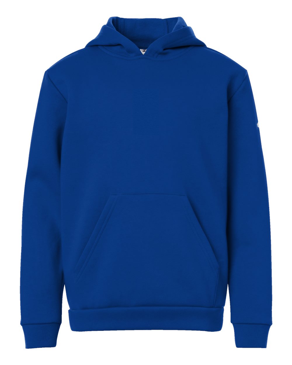 Adidas Youth Fleece Hooded Sweatshirt. AT205 - Team Royal Blue/ White