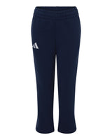 Adidas Youth Fleece Sweatpants. AT217 - Team Navy Blue/ White
