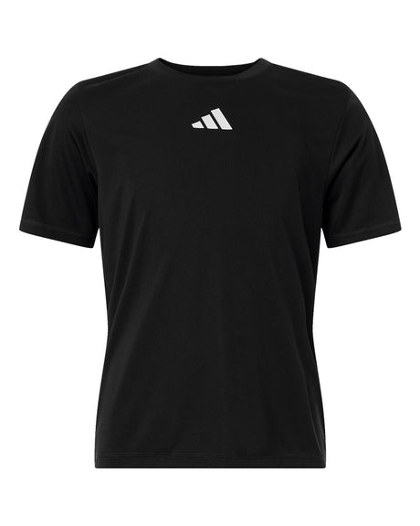 Adidas Youth Pregame T-Shirt. AT103 - Black