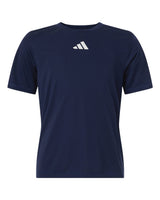 Adidas Youth Pregame T-Shirt. AT103 - Collegiate Navy