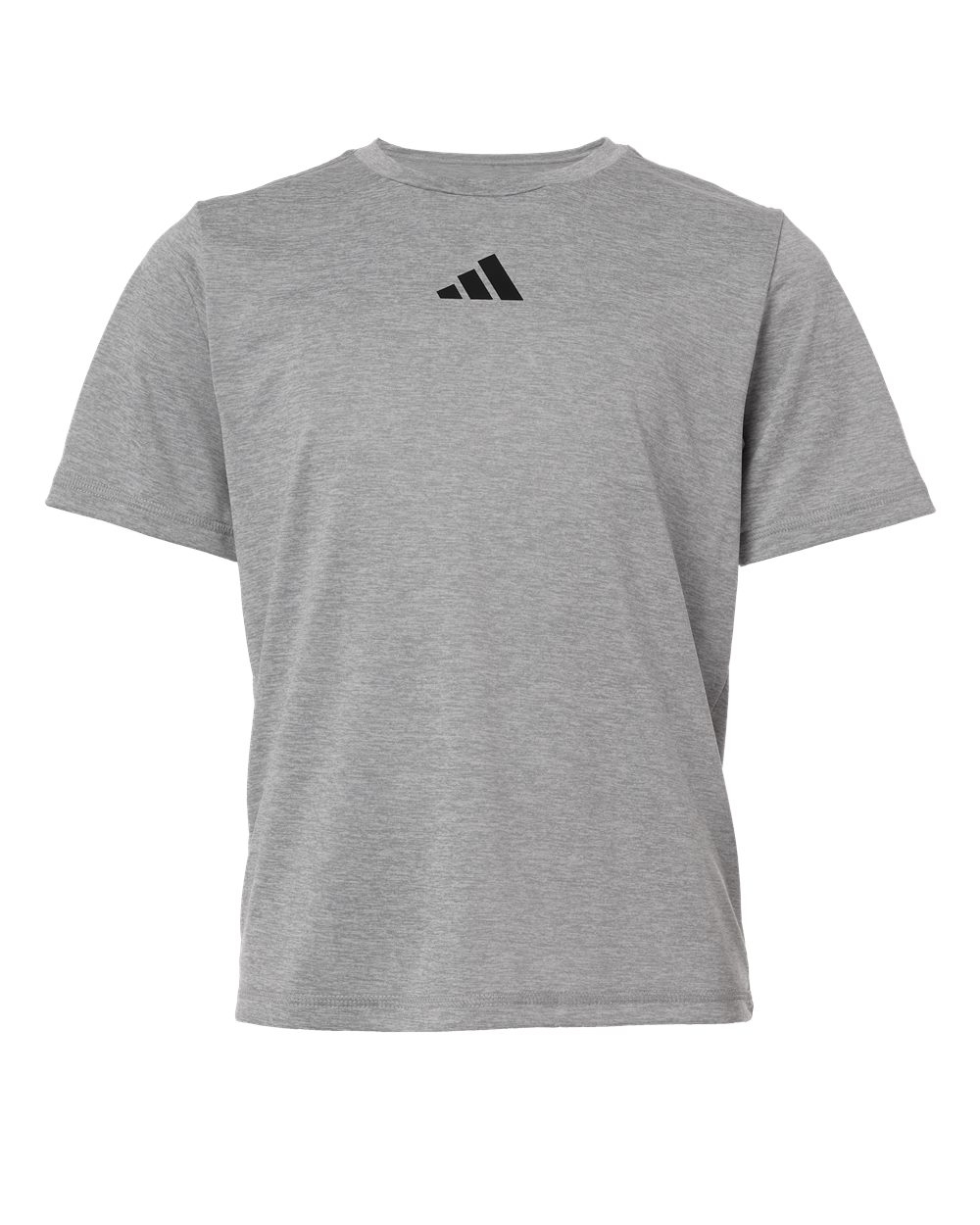 Adidas Youth Pregame T-Shirt. AT103 - Grey Heathered