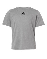 Adidas Youth Pregame T-Shirt. AT103 - Grey Heathered