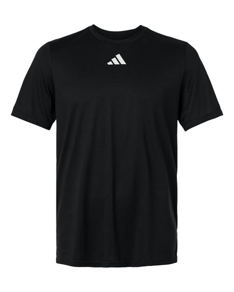 Adidas Men's Pregame T-Shirt. AT101 - Black/ White