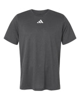 Adidas Men's Pregame T-Shirt. AT101 - Dark Grey Heather/ White