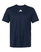 Adidas Men's Pregame T-Shirt. AT101 - Team Navy Blue/ White