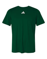 Adidas Men's Pregame T-Shirt. AT101 - Dark Green/ White