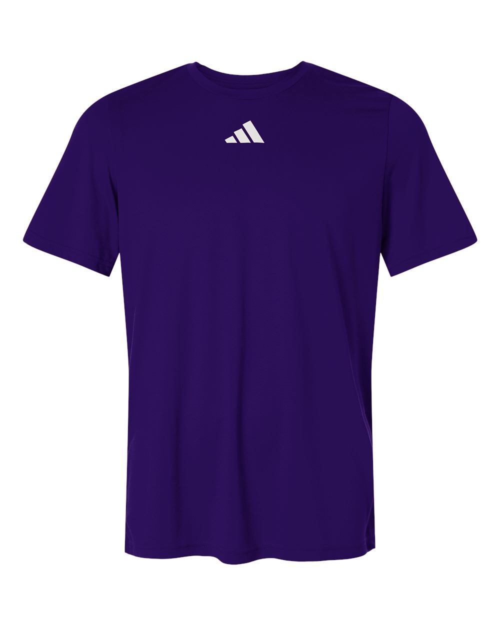 Adidas Men's Pregame T-Shirt. AT101 - Team Collegiate Purple/ White