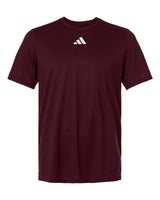 Adidas Men's Pregame T-Shirt. AT101 - Team Maroon/ White