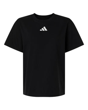 Adidas Women's Fresh T-Shirt. AT107 - Black/ White