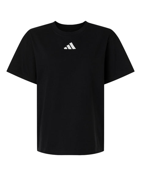 Adidas Women's Fresh T-Shirt. AT107 - Black/ White