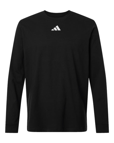 Adidas Men's Fresh Long Sleeve T-Shirt. AT108 - Black