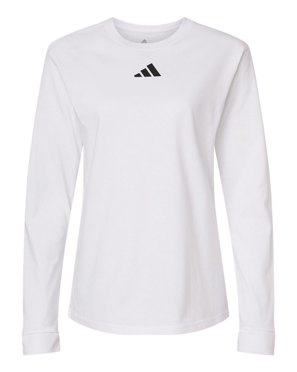 Adidas Women's Fresh Long Sleeve T-Shirt. AT109 - White/ Black