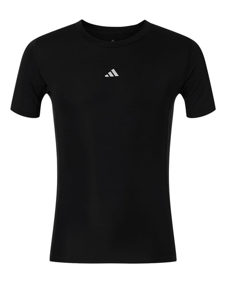 Adidas Men's Techfit Compression T-Shirt. AT130 - Black