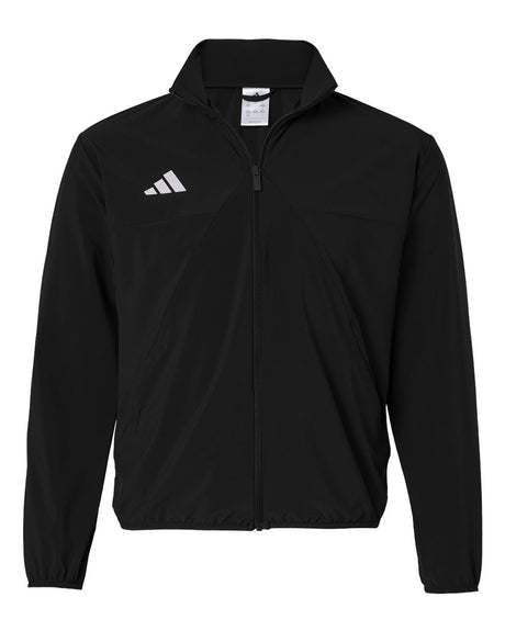 Adidas Women's TIRO Woven Full-Zip Track Jacket. AT501 - Black/ White