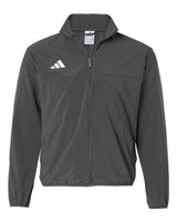 Adidas Women's TIRO Woven Full-Zip Track Jacket. AT501 - Team Grey Four/ White