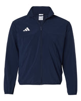 Adidas Women's TIRO Woven Full-Zip Track Jacket. AT501 - Team Navy Blue/ White