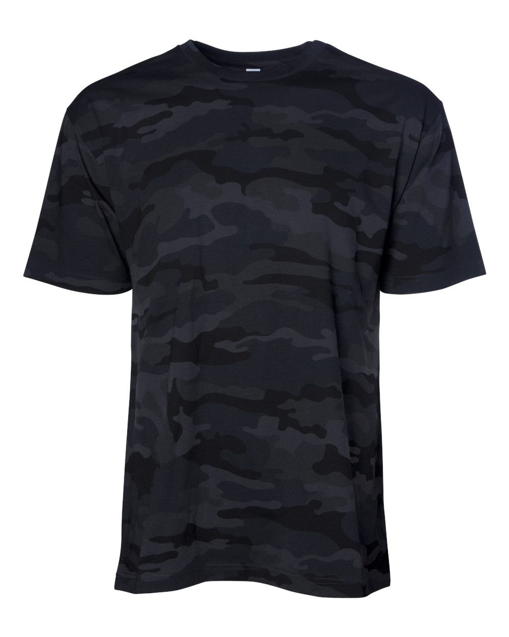 Independent Trading Co. Unisex Premium T-Shirt. PRM180PT - Black Camo