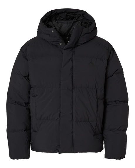Adidas Men's Helonic Down Puffer Hooded Jacket. AT600 - Black