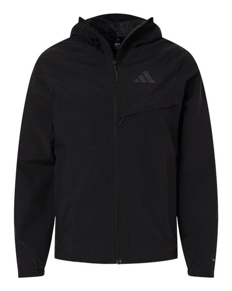 Adidas Men's TERREX MULTI 2 Layer Climaproof Rain Jacket. AT602 - Black
