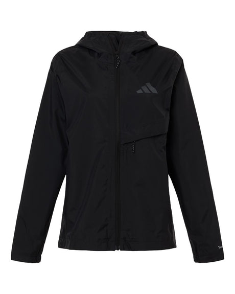 Adidas Women's TERREX MULTI 2 Layer Climaproof Rain Jacket. AT603 - Black
