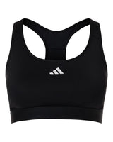 Adidas Women's Techfit Compression Racerback Sports Bra. AT750 - Black