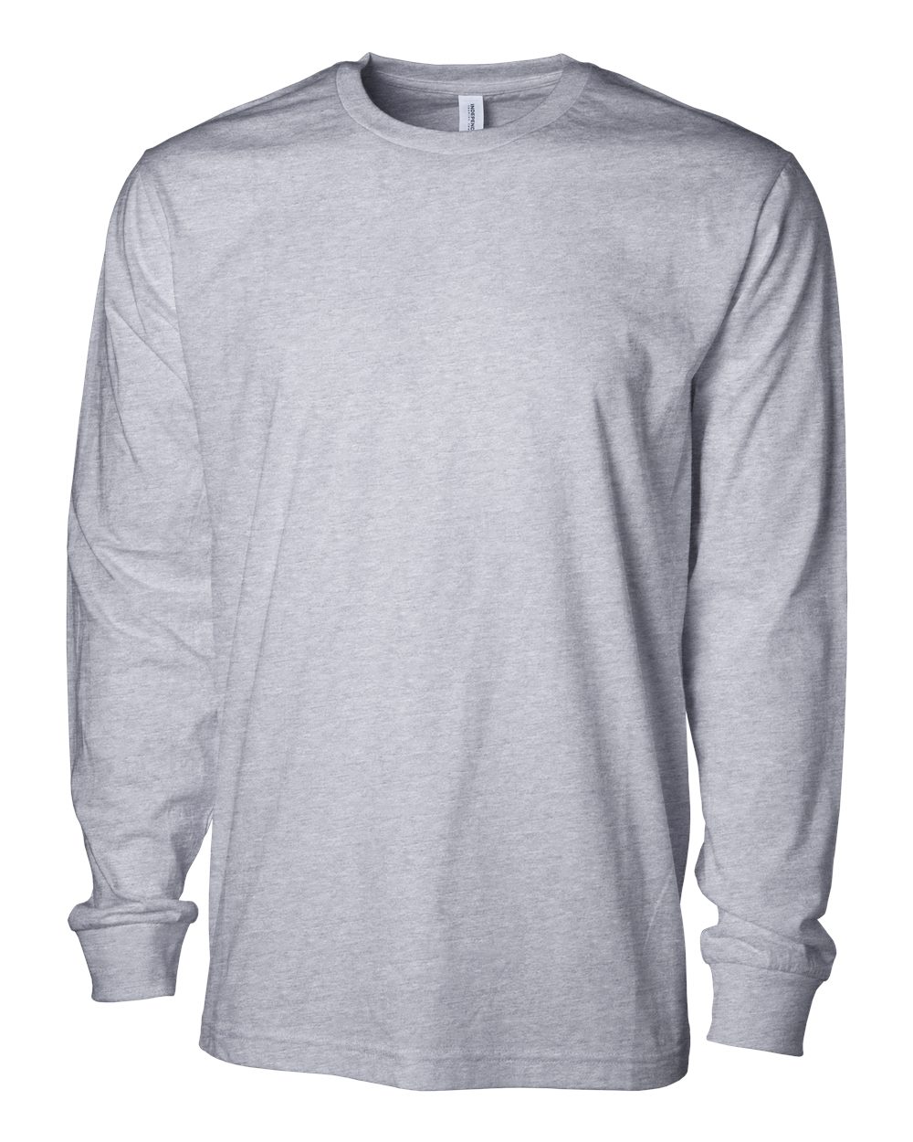 Independent Trading Co. Unisex Premium Long Sleeve T-Shirt. PRM180LST - Grey Heather
