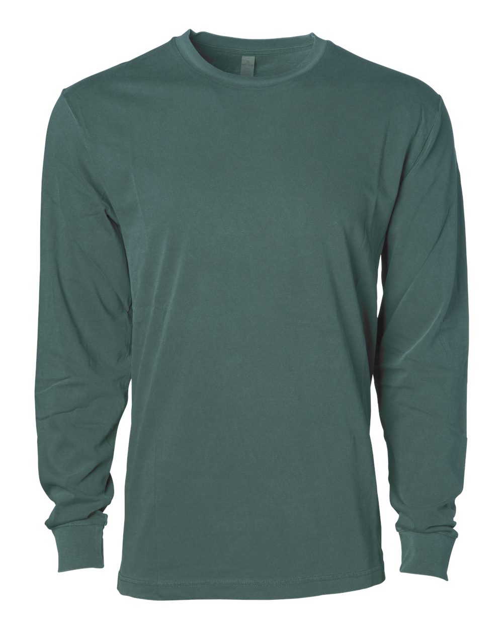 Independent Trading Co. Unisex Premium Long Sleeve T-Shirt. PRM180LST - Pigment Alpine Green