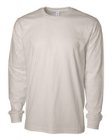 Independent Trading Co. Unisex Premium Long Sleeve T-Shirt. PRM180LST - Pigment Ivory