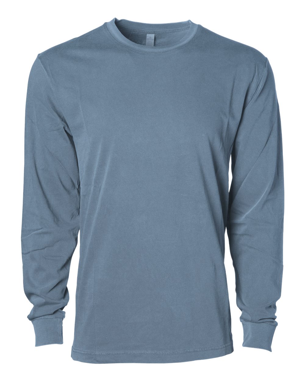Independent Trading Co. Unisex Premium Long Sleeve T-Shirt. PRM180LST - Pigment Slate Blue