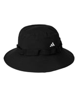 Adidas Fundamental Victory Bucket Hat. AH610 - Black/ White
