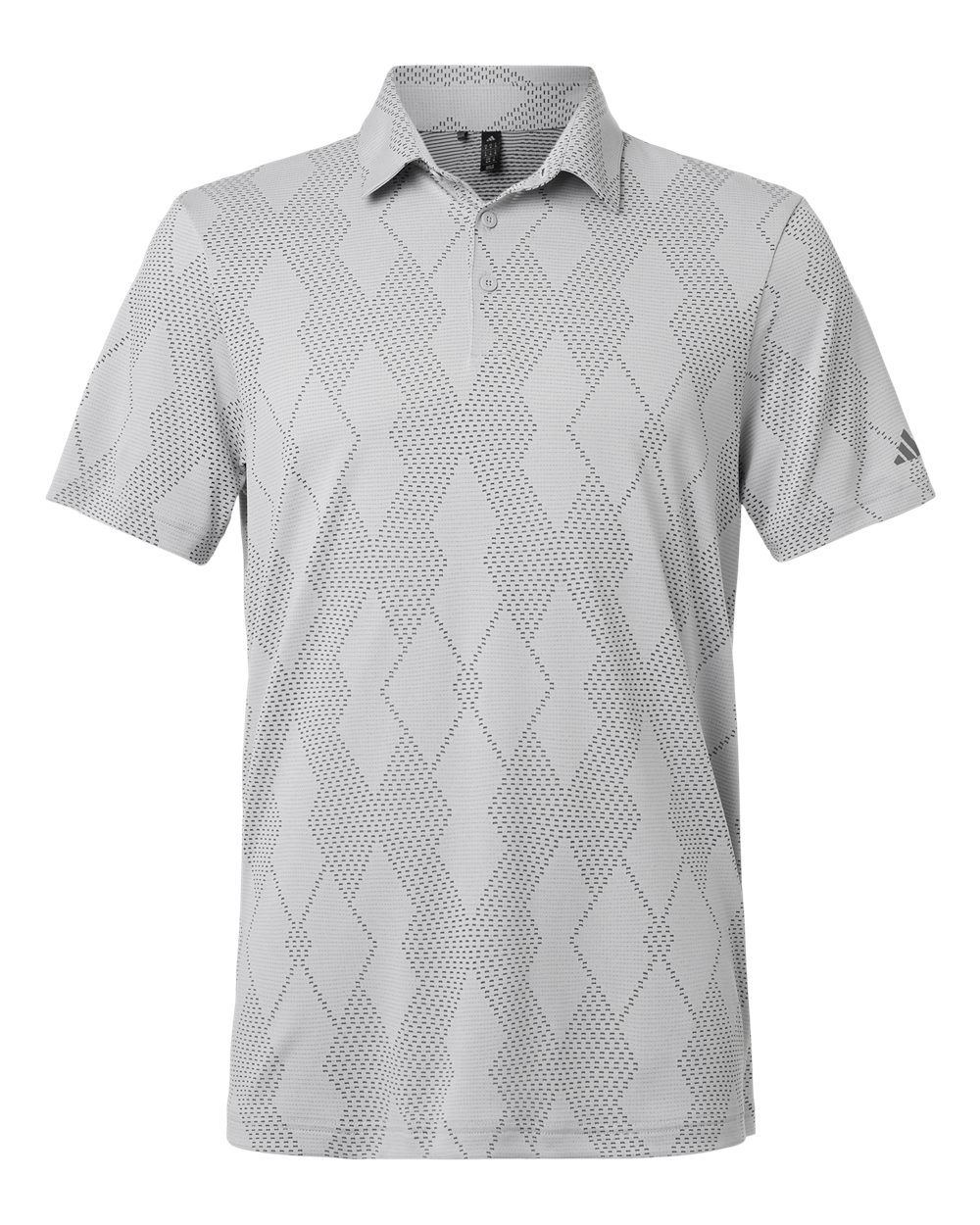 Adidas Men's Ultimate365 Textured Polo. A2008 - Grey Two