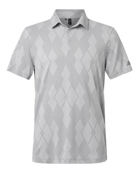 Adidas Men's Ultimate365 Textured Polo. A2008 - Grey Two