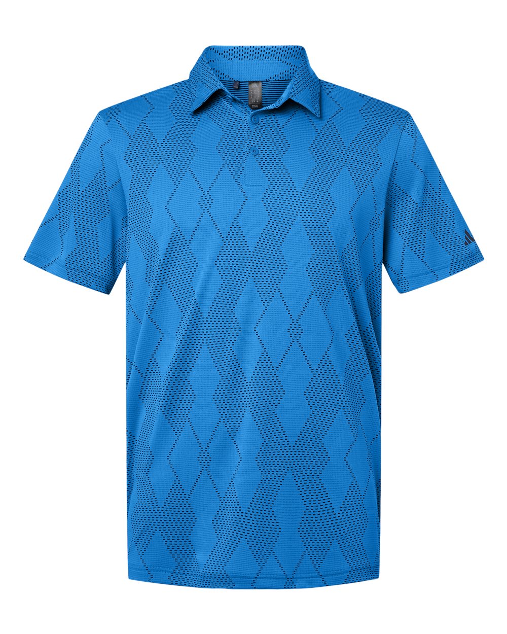 Adidas Men's Ultimate365 Textured Polo. A2008 - Lucid Ray Blue
