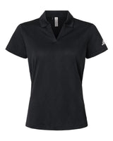 Adidas Women's Textured Jacquard Polo. A727 - Carbon