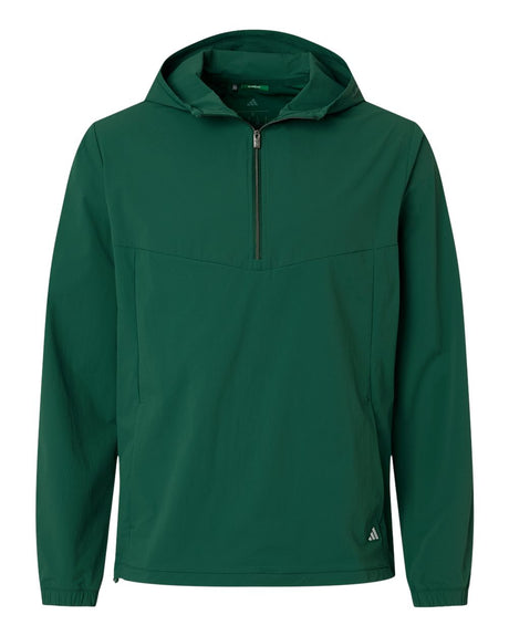 Adidas Men's Ultimate365 Course Control Anorak Jacket. A2030 - Collegiate Green