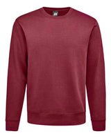 J. America Unisex BTB Fleece Crewneck Sweatshirt. 8721 - Maroon
