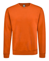 J. America Unisex BTB Fleece Crewneck Sweatshirt. 8721 - Orange