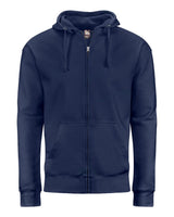 J. America Unisex BTB Fleece Hooded Full-Zip Sweatshirt. 8723 - True Navy