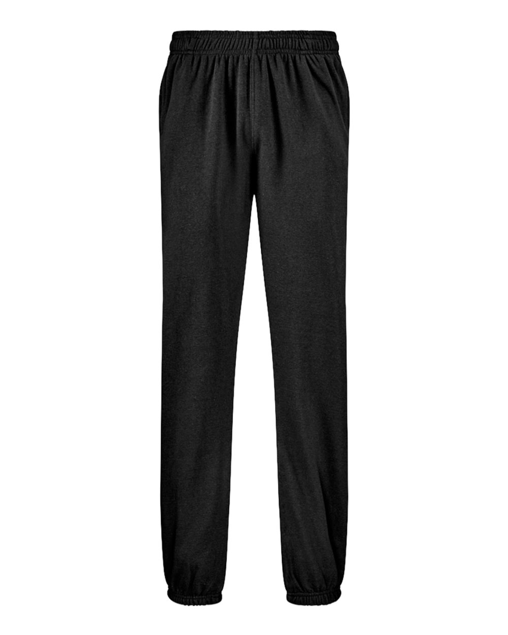 J. America Unisex BTB Fleece Sweatpants. 8724 - Black