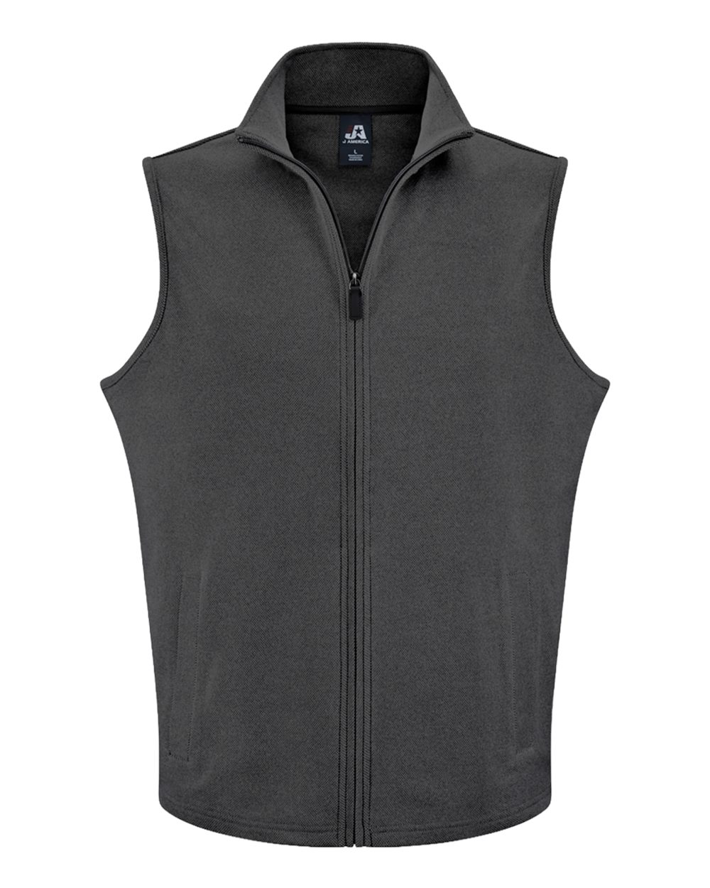 J. America Unisex Element Fleece Vest. 8763 - Black