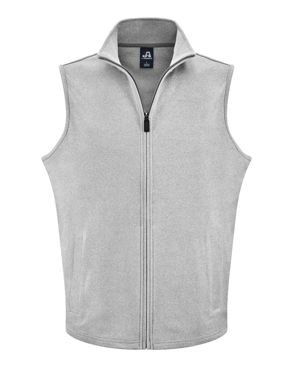 J. America Unisex Element Fleece Vest. 8763 - Grey