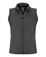 J. America Women's Element Fleece Vest. 8764 - Black