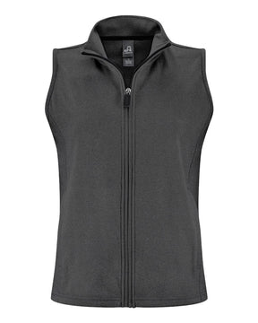 J. America Women's Element Fleece Vest. 8764 - Black