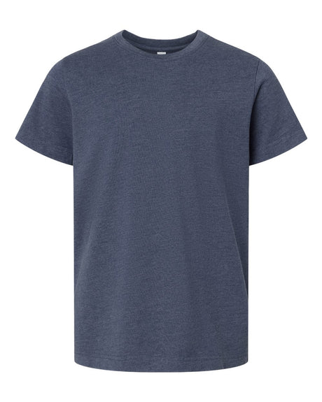 LAT Youth Vintage Wash Tee. 6102 - Washed Navy