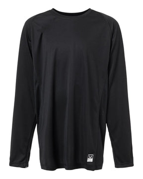 HUK Youth Pursuit Long Sleeve T-Shirt. H712L004 - Black