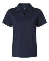 Devon & Jones Women's Motion Shadow Stripe Polo. DG115W - Navy
