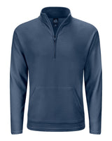 J. America Unisex Maverick Quarter-Zip Pullover. 8771 - Baltic