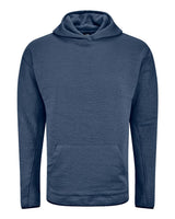 J. America Unisex Pebble Fleece Hooded Pullover. 8774 - Baltic