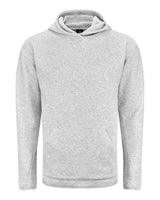 J. America Unisex Pebble Fleece Hooded Pullover. 8774 - Grey Heather